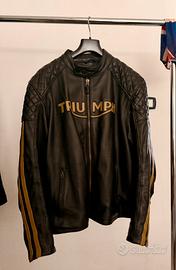 Giacca Pelle traforata Triumph Braddan Air XL