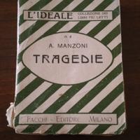 "Tragedie" di Alessandro Manzoni