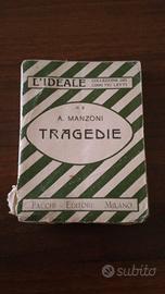 "Tragedie" di Alessandro Manzoni