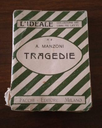 "Tragedie" di Alessandro Manzoni