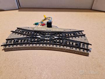 Marklin H0 Incrocio Elettrico Tipo Inglese M5128 R