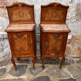 antichi comodini epoca Liberty primi 900
