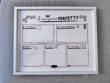 Lavagna magnetica con penna