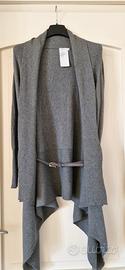 cardigan asimmetrico con cinturina Marella taglia 