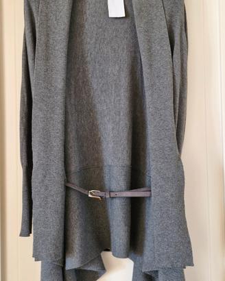 cardigan asimmetrico con cinturina Marella taglia 