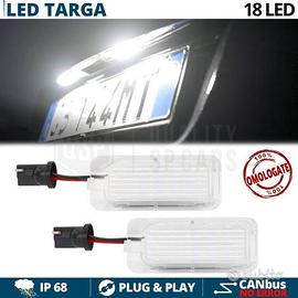 2 Placchette Targa LED per Ford Focus 2 Restyling