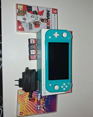 Nintendo Switch Lite+4 giochi 