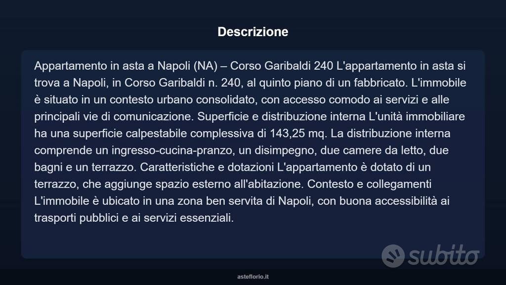 Appartamento – Napoli, Porta Capuana, Municipalità 4 - Vista 4