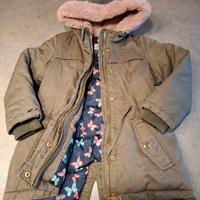 Parka Piumino bambina pelliccia Blukids 98 cm