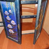 portachiavi dipinto a mano