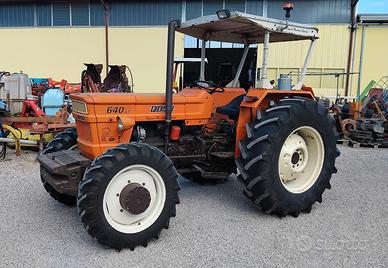 Trattore fiat 640 - 12 superiduttore frenatura