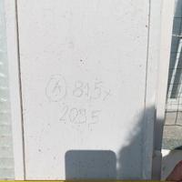 Porta interna con vetro circa 80x210