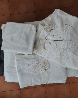 Completo per lettino (5 pezzi) 