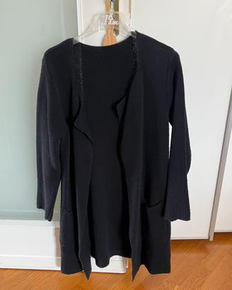 Maglione lungo nero