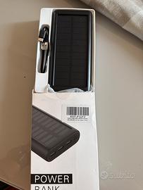 Power bank a energia solare ed elettrica