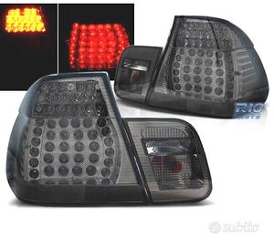 FANALI BMW E46 01-05 LED CRISTALLO SCURO