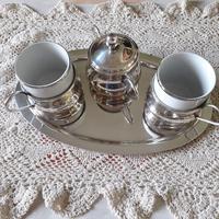 Set da caffè per 2 persone 