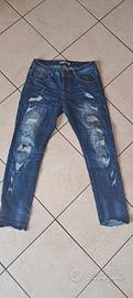 jeans strappato uomo ragazzo 