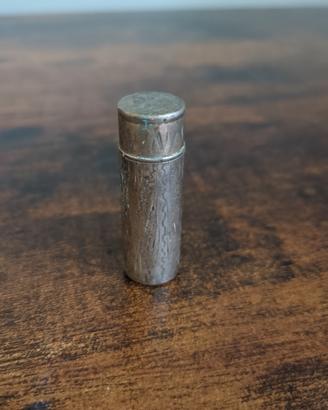 Antico astuccio contenitore in argento 800 inciso 
