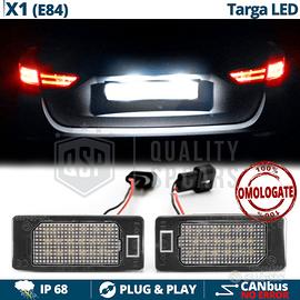 Placchette Luci Targa Led per BMW X1 E84 Canbus