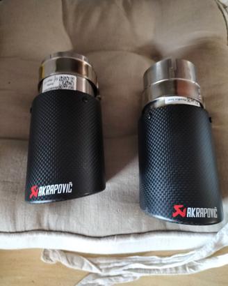terminali scarico akrapovic 