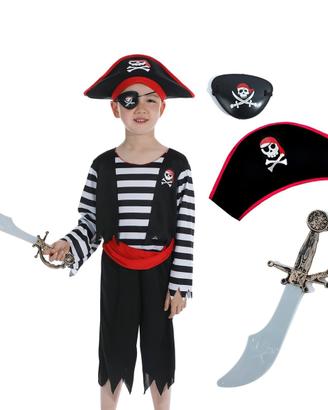 Costume pirata 4-6 anni
