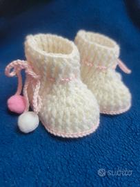 Scarpe uncinetto