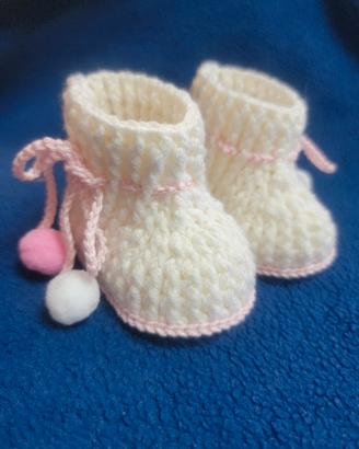 Scarpe uncinetto