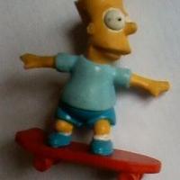 miniatura originale BART SIMPSON su skateboard