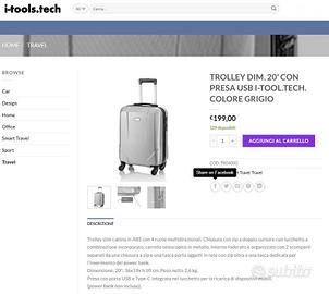 TROLLEY DIM.20' CON
PRESA USB I-TOOL.TECH