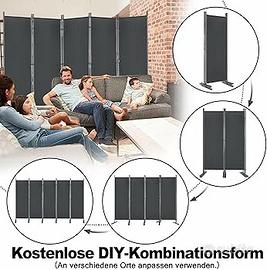 Paravento grigio 250×180