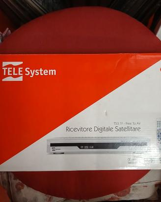 RICEVITORE DIGITALE SATELLITARE TELESYSTEM TS3.1F