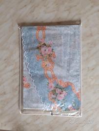 Tovaglia rotonda 8 persone anni 60/70 cotone 100%