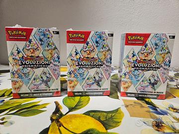 Pokemon Evoluzioni Prismatiche bundle da 6 bustine