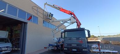 EUROCARGO 120 con gru FASSI 230Xp