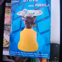 fornello gas campeggio