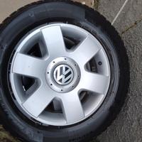 4 cerchi lega + gomme invernali 