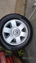 4 cerchi lega + gomme invernali 