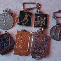 Medaglie sportive anni 70 80