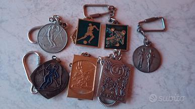 Medaglie sportive anni 70 80