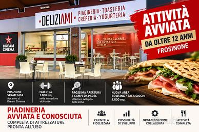 Piadineria avviata da oltre 12 anni - Frosinone, z