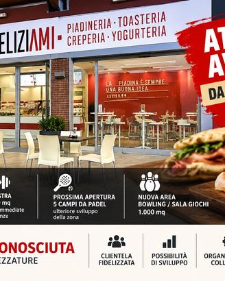 Piadineria avviata da oltre 12 anni - Frosinone, z