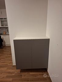 Mobiletto dispensa/credenza moderno bicolore