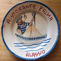 Piatto del buon ricordo Palma - Zimino - Alassio