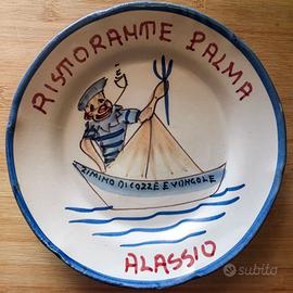 Piatto del buon ricordo Palma - Zimino - Alassio