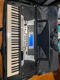 Pianola Yamaha PSR-550 + Accessori