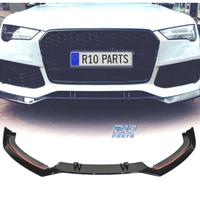 SPOILER LIP PER AUDI A7 11-15 LOOK RS7 NERO