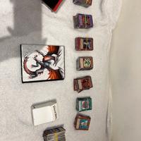 yu-gi-oh carte miste + accessori