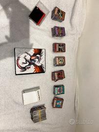 yu-gi-oh carte miste + accessori