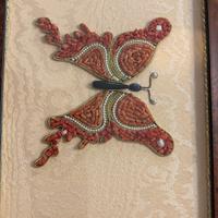 Quadro di corallo e oro